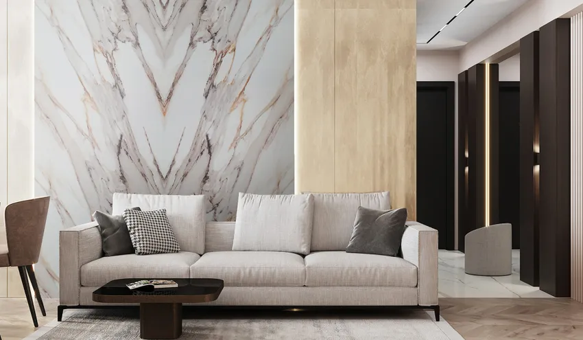 Кварцевый агломерат Calacatta Oro